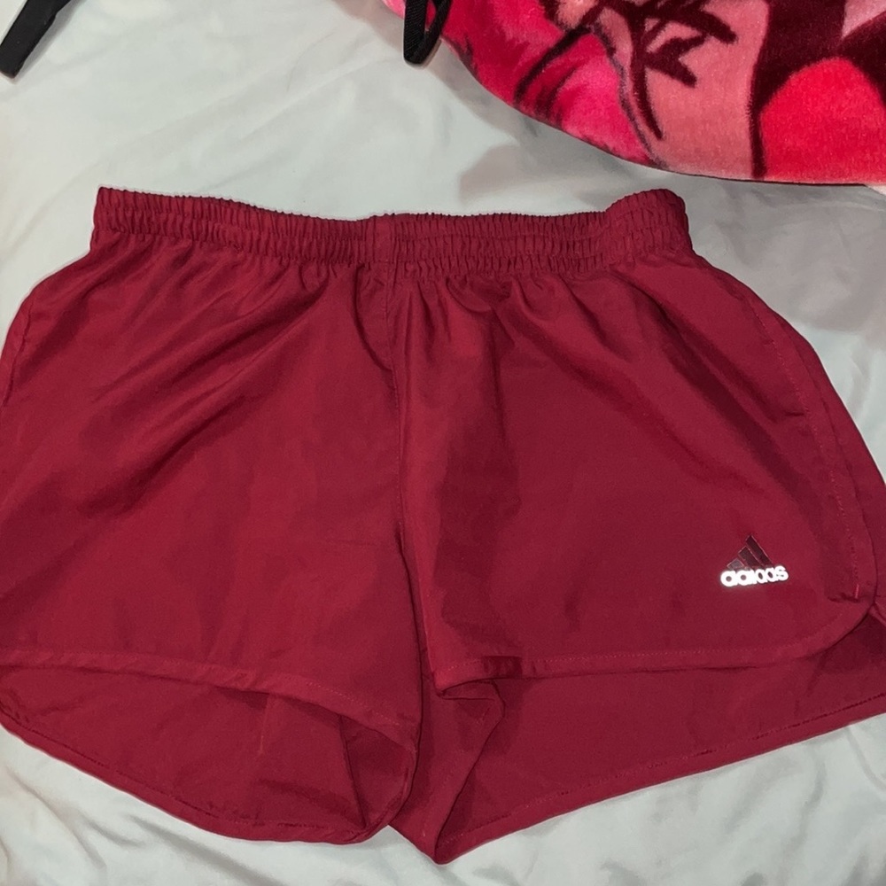 Red Adidas Shorts
